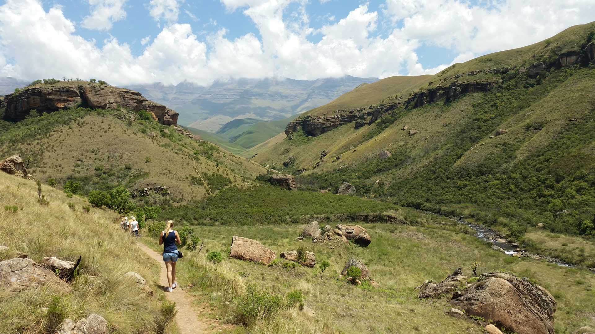 Hiking in the Drakensberg