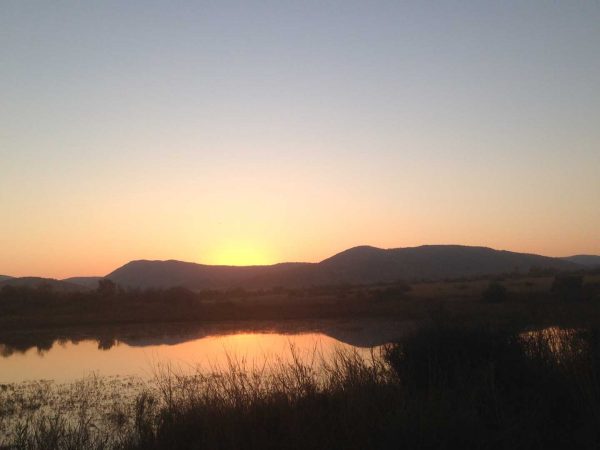 Sunset in Pilanesberg